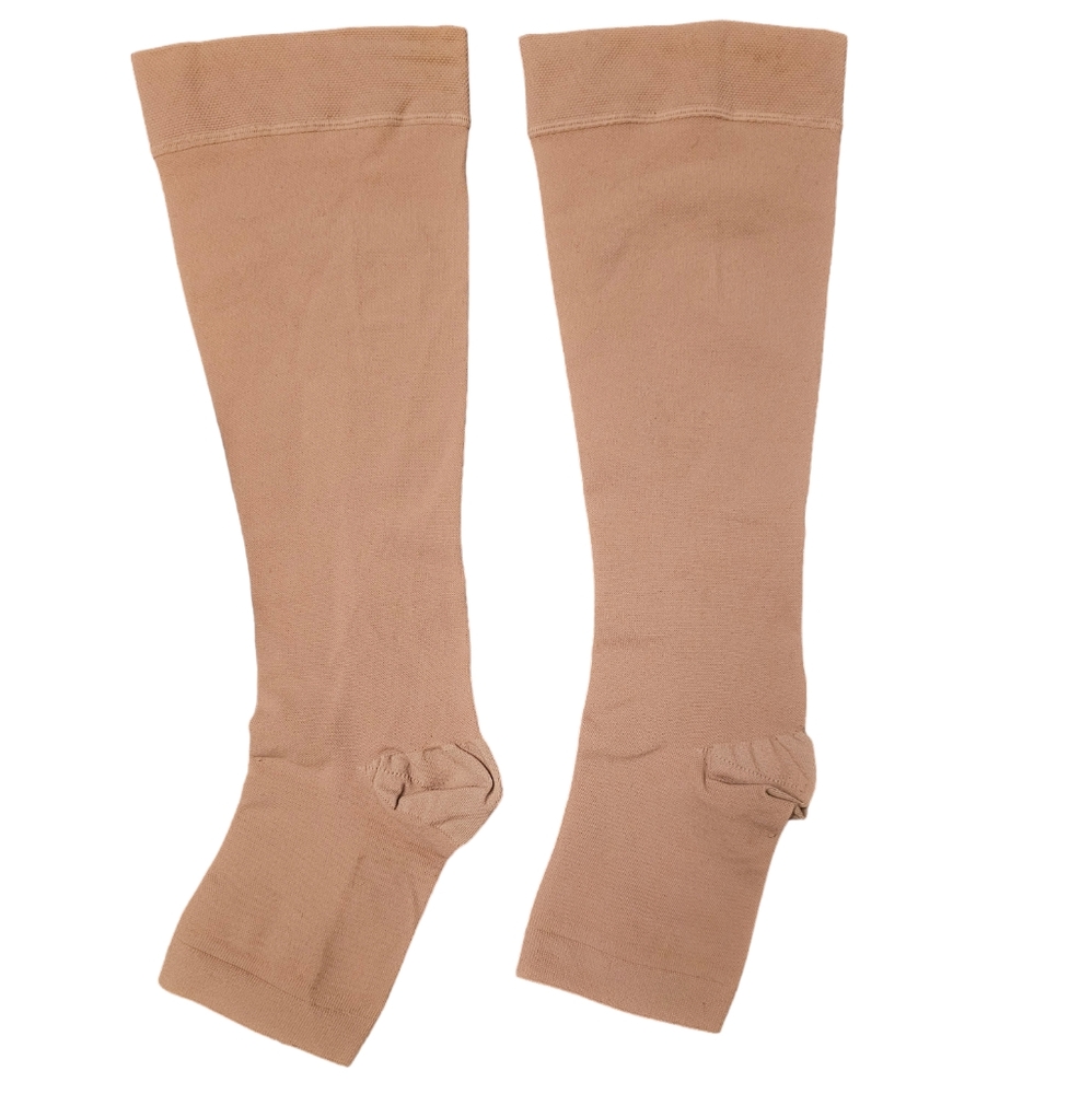 NWOT | Juzo 3511 AB | Calf High | Open Toe | Compression Stockings | Size: III